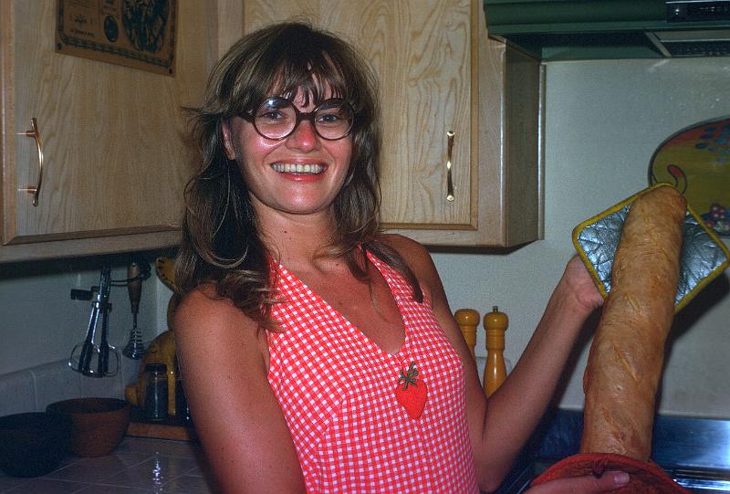0330-Judy first bread baked.jpg - Judy.  San Diego, California